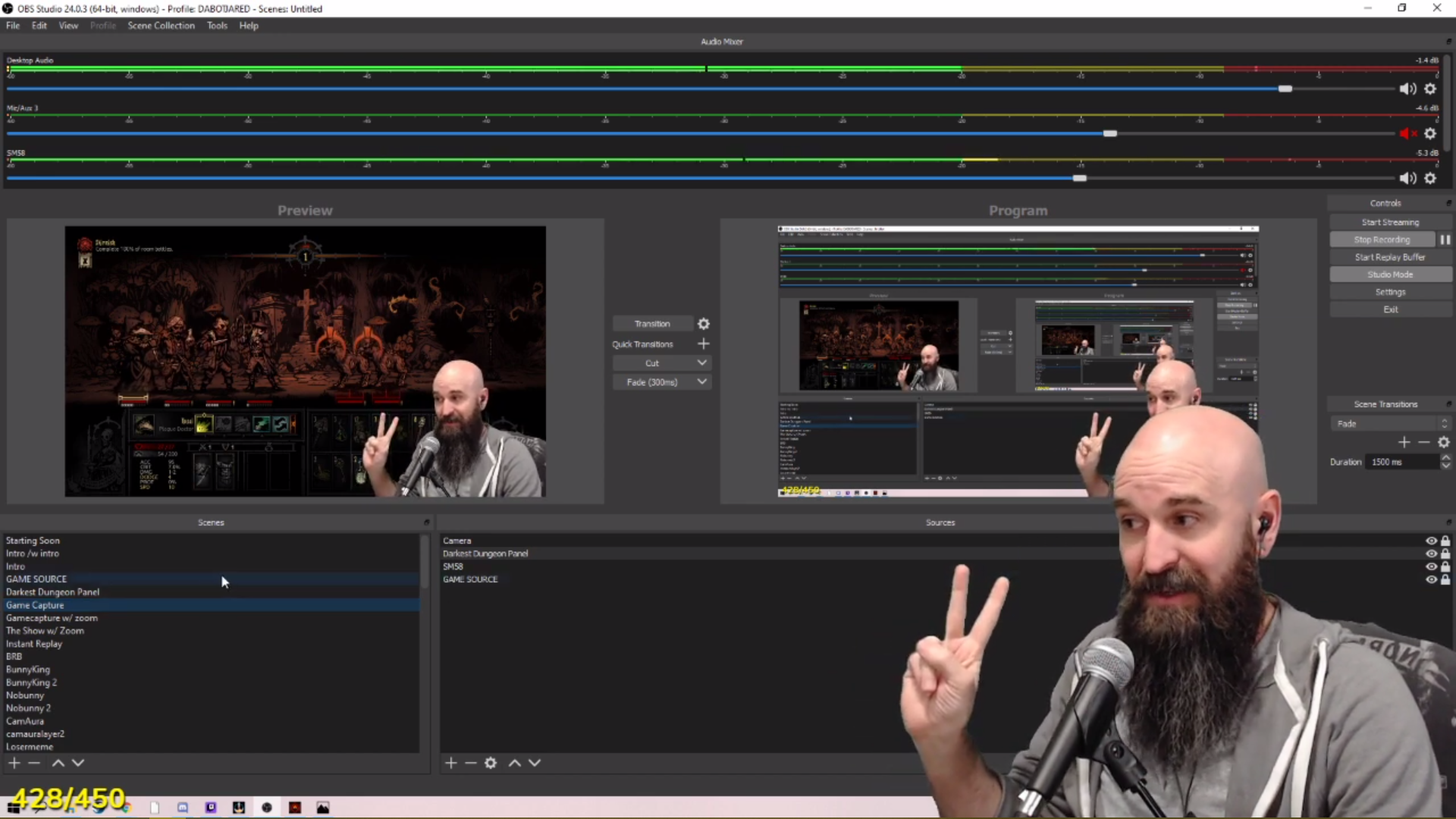 Darkest Dungeon for Streamers | Moving the User Interface