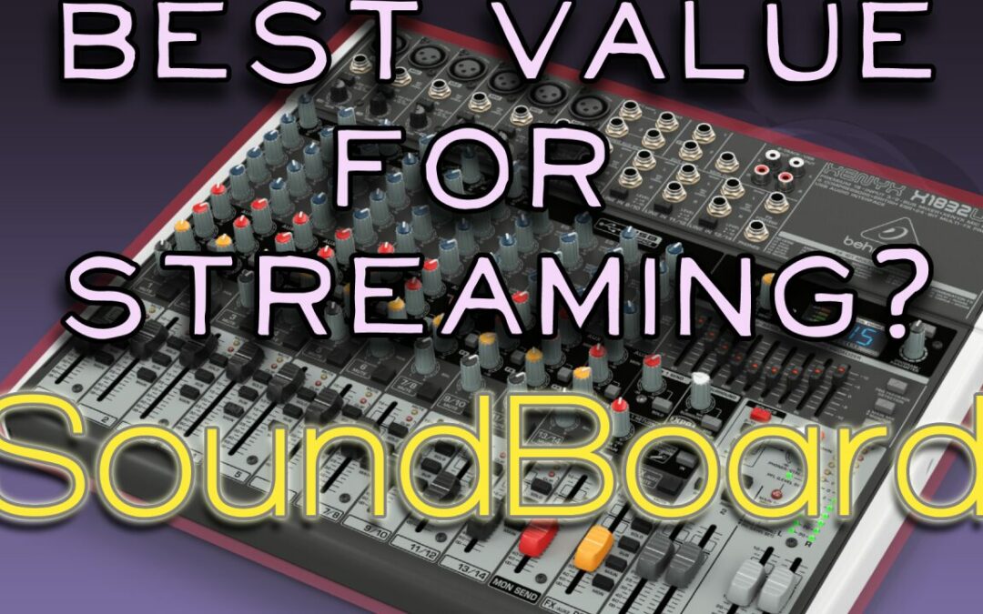 Best Budget Live Streaming Soundboard / Mixers!