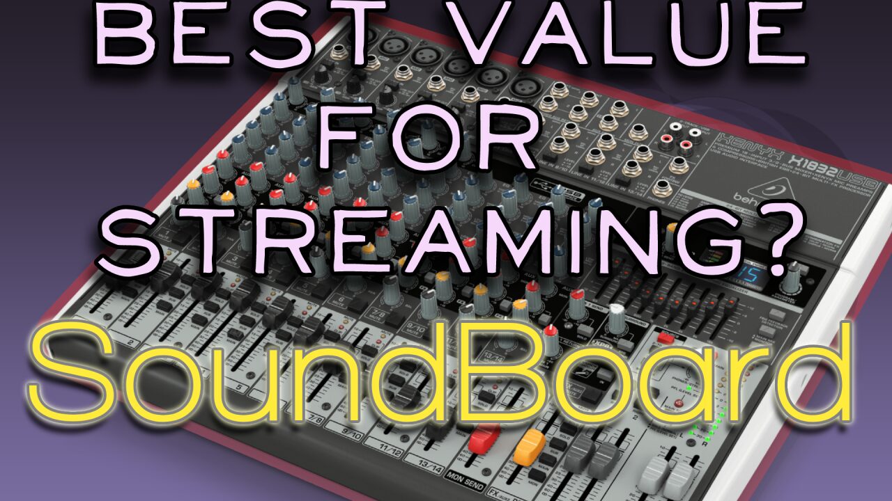 Best Budget Live Streaming Soundboard / Mixers!